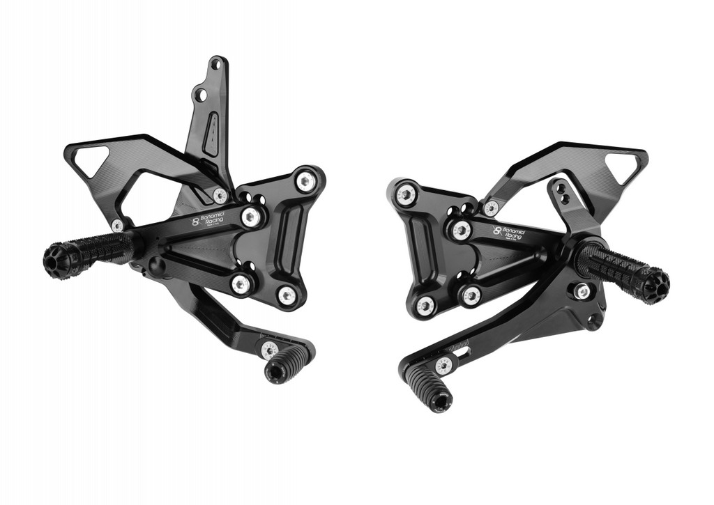 Bonamici Racing Aluminium Rearsets for the Kawasaki ZX-10R (2016-2025) Bonamici Racing Aluminium Rearsets for the Kawasaki ZX-10R (2016-2025)
